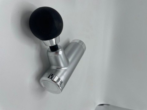 Massage gun mini silver Power Escorts Massage gun mini silver Power Escorts