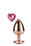 GLEAMING LOVE ROSE GOLD PLUG MEDIUM Dream Toys