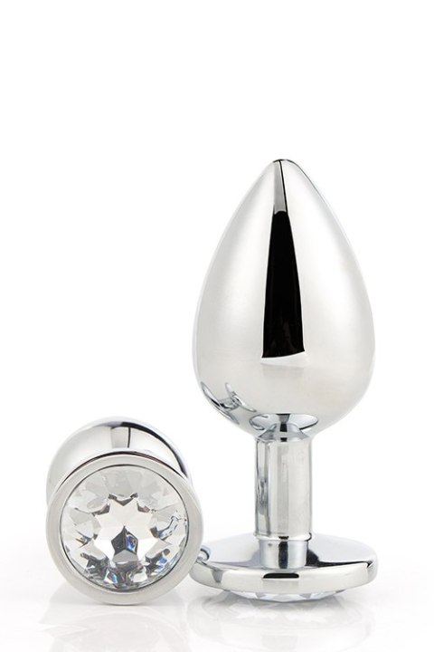 GLEAMING LOVE SILVER PLUG SMALL Dream Toys GLEAMING LOVE SILVER PLUG SMALL Dream Toys