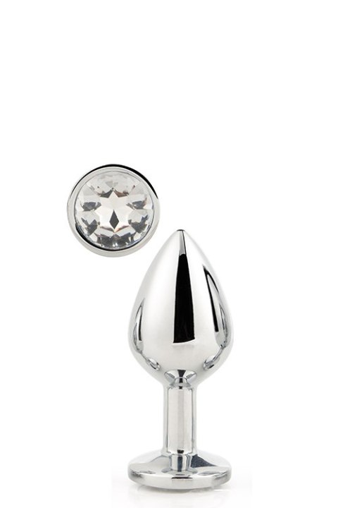 GLEAMING LOVE SILVER PLUG SMALL Dream Toys GLEAMING LOVE SILVER PLUG SMALL Dream Toys