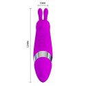 Masażer sex stymulator do łechtaczki 12 trybów 12cm Pretty Love