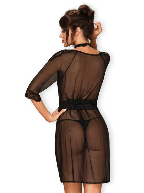 Prześwitujący peniuar sex szlafrok Lucita S/M Obsessive Prześwitujący peniuar sex szlafrok Lucita S/M Obsessive