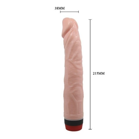 Wibrator realistyczny naturalny penis członek 21cm BAILE Wibrator realistyczny naturalny penis członek 21cm BAILE