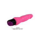 Wibrator różowy penis realistyczny naturalny 24cm BAILE