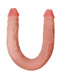 Dildo podwójne wyginane realistyczne penis 47cm