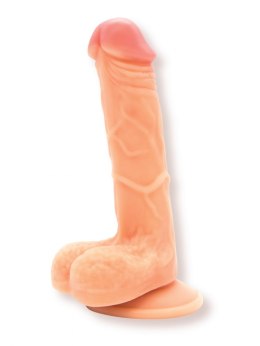 Dildo z przyssawką realistyczny penis członek 19cm