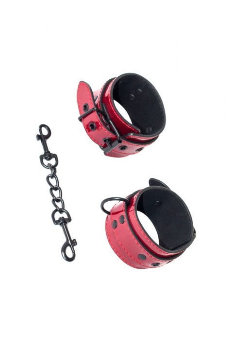 Kajdanki na ręce erotyczne czerwone bondage BDSM Lola Games Kajdanki na ręce erotyczne czerwone bondage BDSM Lola Games
