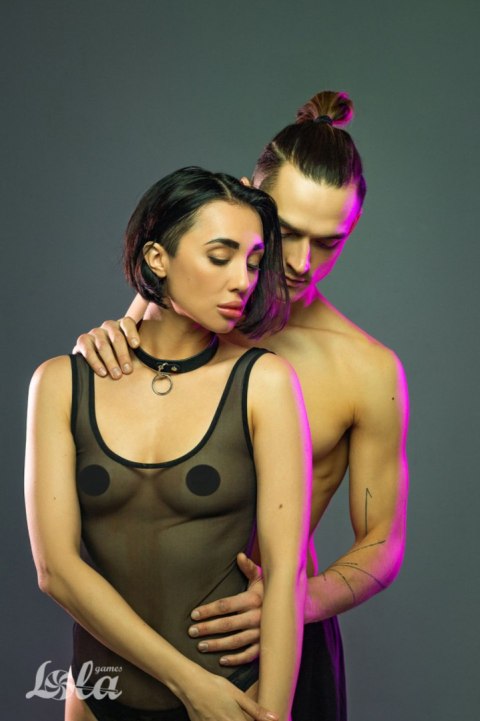 Obroża niewolnicza do smyczy z kółkiem BDSM sex Lola Games Obroża niewolnicza do smyczy z kółkiem BDSM sex Lola Games