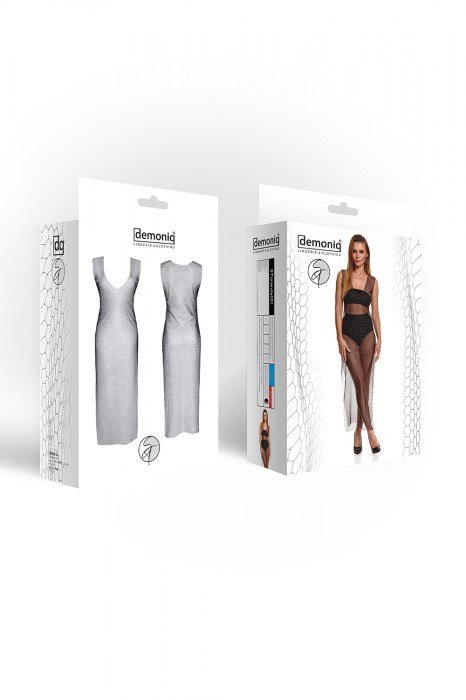 Bielizna-sukienka całe ciało XXL - Silver Touch Demoniq Bielizna-sukienka całe ciało XXL - Silver Touch Demoniq