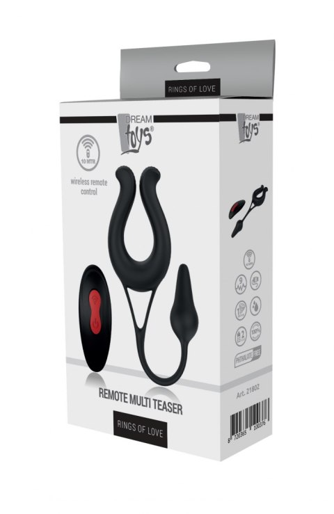 RINGS OF LOVE REMOTE MULTI TEASER Dream Toys RINGS OF LOVE REMOTE MULTI TEASER Dream Toys