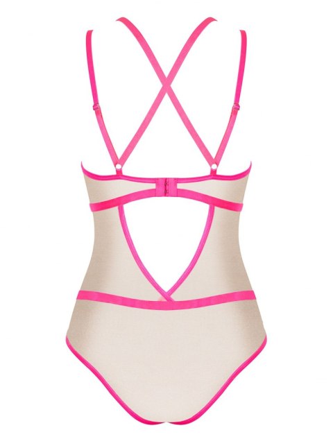 Body erotyczne prześwitujące Obsessive Nudelia S/M Obsessive