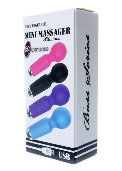 Mały mini masażer stymulator łechtaczki 11cm 20trybów Boss Series Magic Mały mini masażer stymulator łechtaczki 11cm 20trybów Boss Series Magic