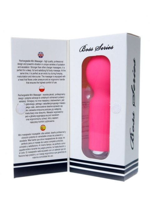 Mały mini masażer stymulator łechtaczki 11cm 20trybów Boss Series Magic Mały mini masażer stymulator łechtaczki 11cm 20trybów Boss Series Magic