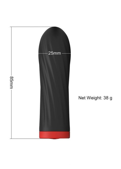 Mały mini wibrator masażer łechtaczki 8cm 10trybów Boss Series Magic Mały mini wibrator masażer łechtaczki 8cm 10trybów Boss Series Magic