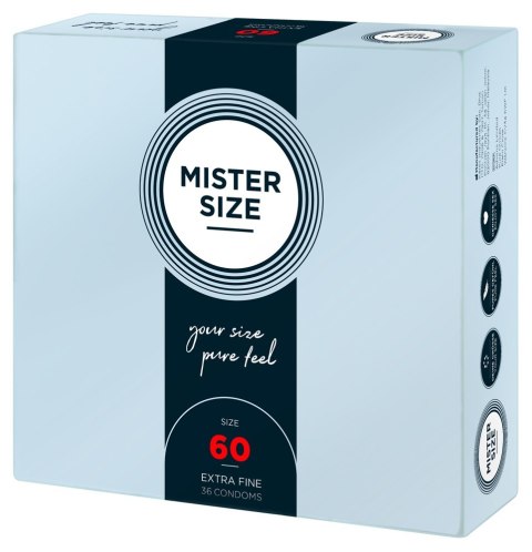 Mister Size 60mm pack of 36 Mister Size Mister Size 60mm pack of 36 Mister Size