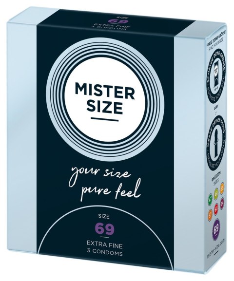 Mister Size 69mm pack of 3 Mister Size Mister Size 69mm pack of 3 Mister Size