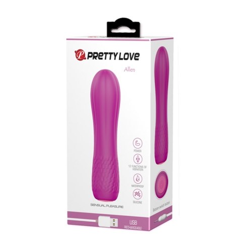 Nieduży klasyczny mini mały wibrator 12trybów 11cm Pretty Love Nieduży klasyczny mini mały wibrator 12trybów 11cm Pretty Love