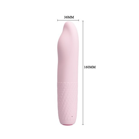 Wibrator klasyczny rotacyjny uniwersalny 16cm 4 tryby Pretty Love Wibrator klasyczny rotacyjny uniwersalny 16cm 4 tryby Pretty Love