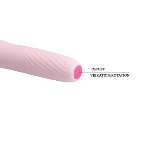 Wibrator klasyczny rotacyjny uniwersalny 16cm 4 tryby Pretty Love Wibrator klasyczny rotacyjny uniwersalny 16cm 4 tryby Pretty Love