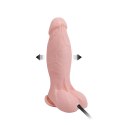 Dildo realistyczne pompowane nadmuchiwany penis 18cm BAILE