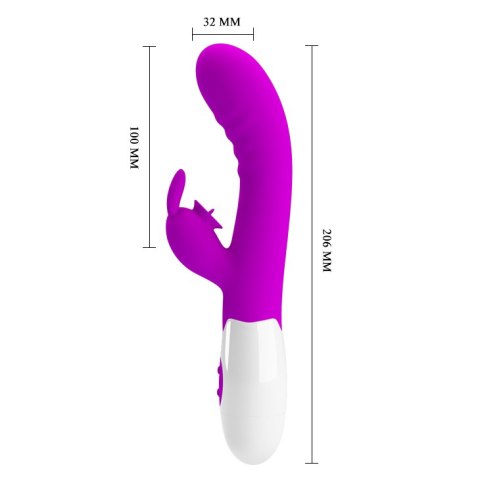 Wibrator królik stymulator łechtaczki 20cm 30 trybów Pretty Love Wibrator królik stymulator łechtaczki 20cm 30 trybów Pretty Love