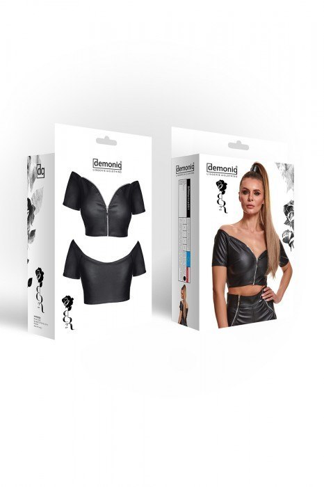 Bielizna - BRMARINA001 top czarny rozmiar S Demoniq Bielizna - BRMARINA001 top czarny rozmiar S Demoniq