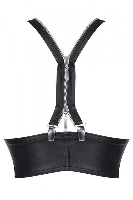Bielizna - BRZITAI001 top czarny rozmiar XXL Demoniq Bielizna - BRZITAI001 top czarny rozmiar XXL Demoniq