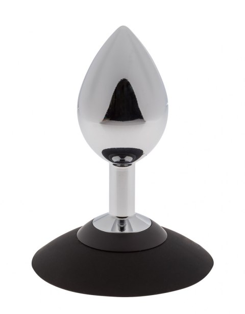 MALESATION Alu-Plug with suction cup large, chrome Malesation MALESATION Alu-Plug with suction cup large, chrome Malesation