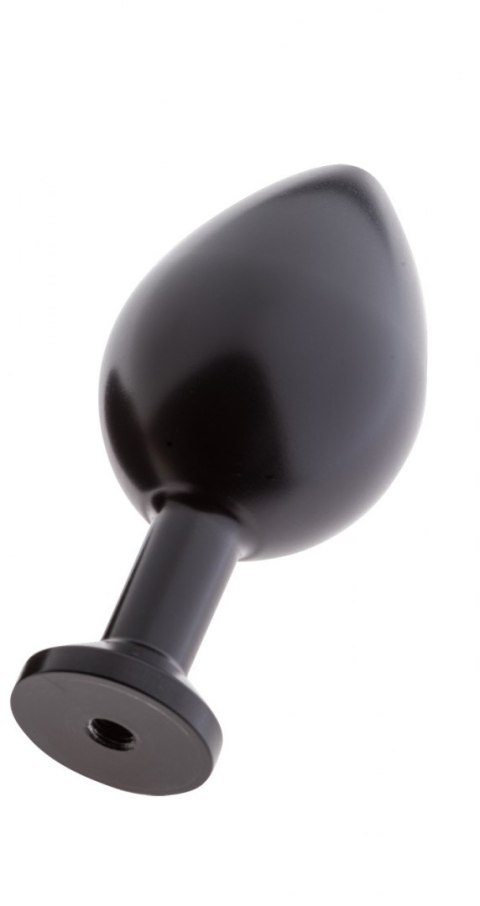MALESATION Alu-Plug with suction cup medium, black Malesation MALESATION Alu-Plug with suction cup medium, black Malesation