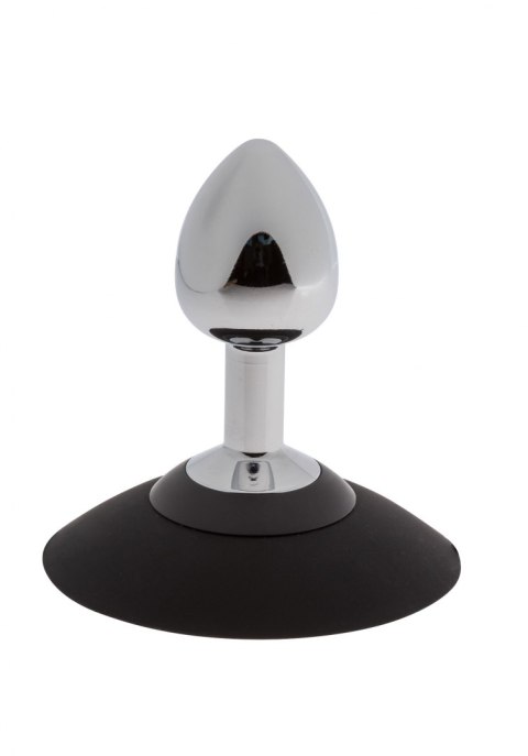 MALESATION Alu-Plug with suction cup small, chrome Malesation MALESATION Alu-Plug with suction cup small, chrome Malesation