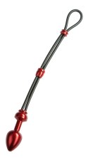 MALESATION Cock-Grip with Alu-Plug medium, red Malesation