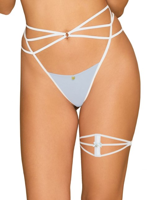 Podwiązka biała erotyczna Obsessive A760 L/XL Obsessive Podwiązka biała erotyczna Obsessive A760 L/XL Obsessive