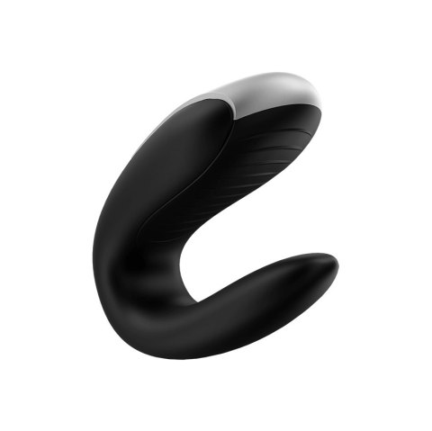 Wibrator dla par Satisfyer Double Fun aplikacja czarny Satisfyer Wibrator dla par Satisfyer Double Fun aplikacja czarny Satisfyer