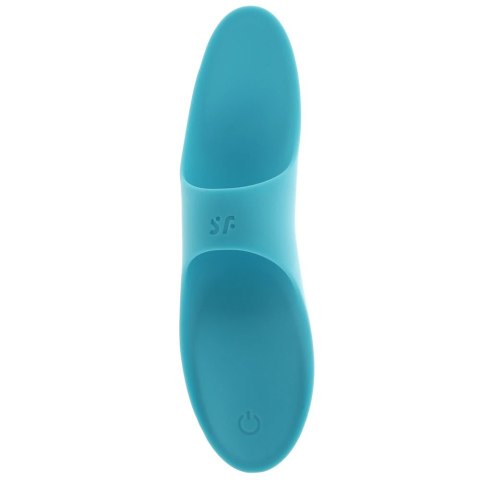 Wibrator masażer na palec Satisfyer Teaser Finger niebieski Satisfyer Wibrator masażer na palec Satisfyer Teaser Finger niebieski Satisfyer