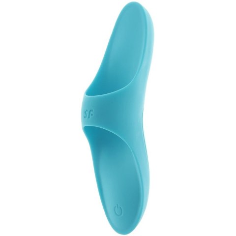 Wibrator masażer na palec Satisfyer Teaser Finger niebieski Satisfyer Wibrator masażer na palec Satisfyer Teaser Finger niebieski Satisfyer