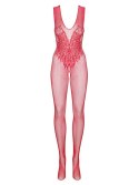 Bodystocking otwarte w kroku Obsessive N112 XL/XXL Obsessive