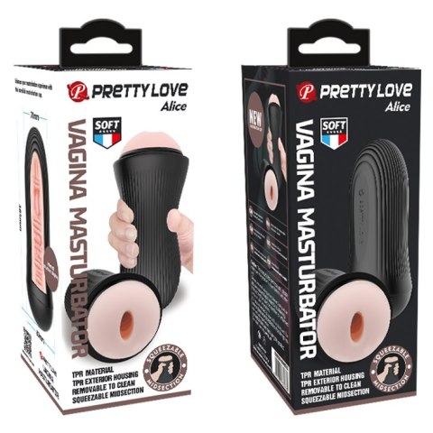 Masturbator męski w tubie cipka wagina wypustki Pretty Love Masturbator męski w tubie cipka wagina wypustki Pretty Love