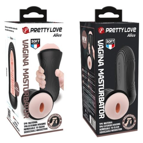 Masturbator męski w tubie cipka wagina wypustki Pretty Love Masturbator męski w tubie cipka wagina wypustki Pretty Love