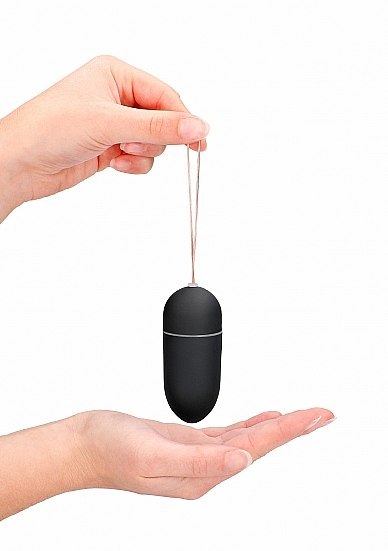 10 Speed Remote Vibrating Egg - Big - Black ShotsToys 10 Speed Remote Vibrating Egg - Big - Black ShotsToys