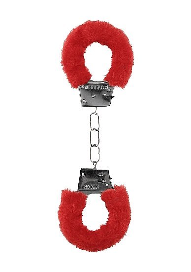 Beginner"s Handcuffs Furry - Red Ouch! Beginner"s Handcuffs Furry - Red Ouch!