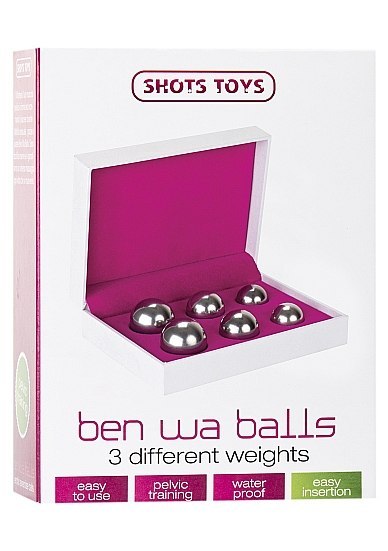 Ben Wa Balls Set - Silver ShotsToys Ben Wa Balls Set - Silver ShotsToys
