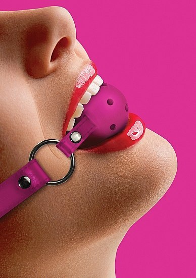 Gag Ball - Pink Ouch!