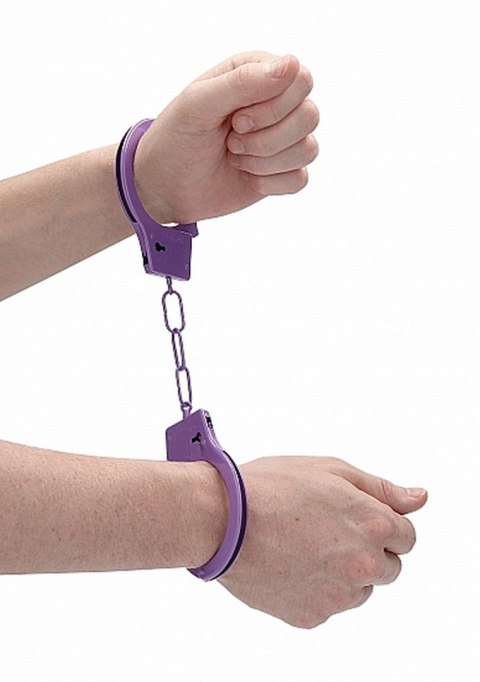 Kajdanki erotyczne metalowe klasyczne unisex BDSM Ouch! Kajdanki erotyczne metalowe klasyczne unisex BDSM Ouch!