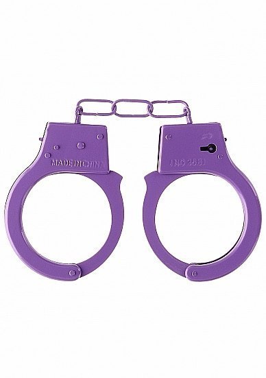 Kajdanki erotyczne metalowe klasyczne unisex BDSM Ouch! Kajdanki erotyczne metalowe klasyczne unisex BDSM Ouch!
