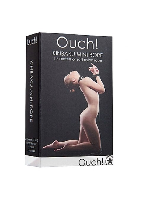 Linka do wiązania krępowania bondage kinbaku 1,5m Ouch! Linka do wiązania krępowania bondage kinbaku 1,5m Ouch!