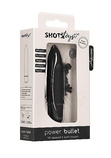 Power Bullet - Black ShotsToys Power Bullet - Black ShotsToys