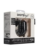 Wireless Vibrating G-Spot Egg - Medium - Black ShotsToys