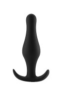 Butt Plug with Handle - Medium - Black ShotsToys