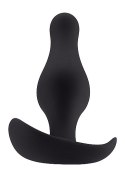 Butt Plug with Handle - Small - Black ShotsToys