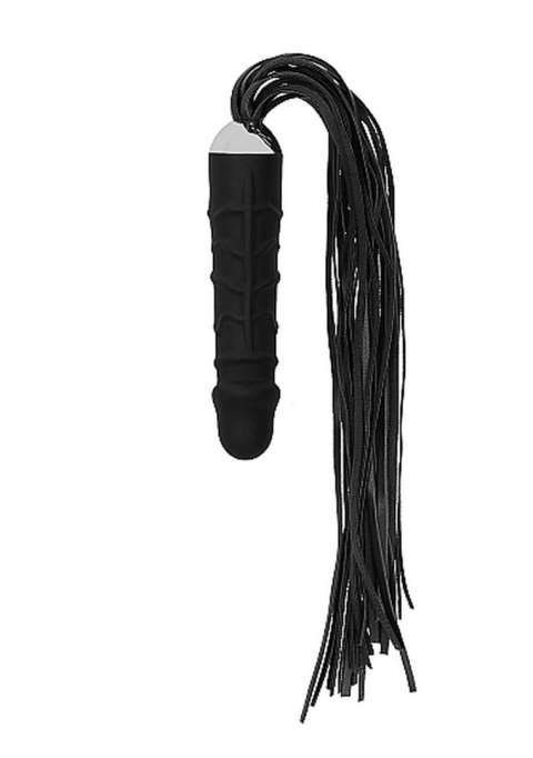 Dildo pejcz sztuczny członek bicz 2 w1 16cm Ouch! Dildo pejcz sztuczny członek bicz 2 w1 16cm Ouch!